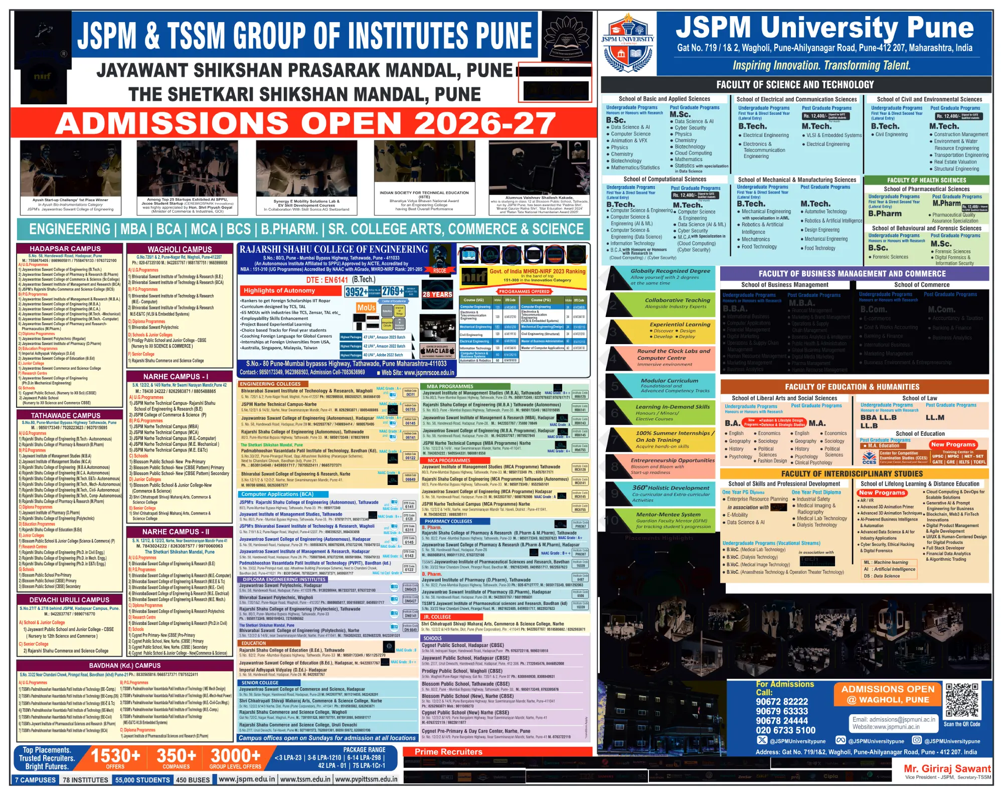 JSPM Center 2026