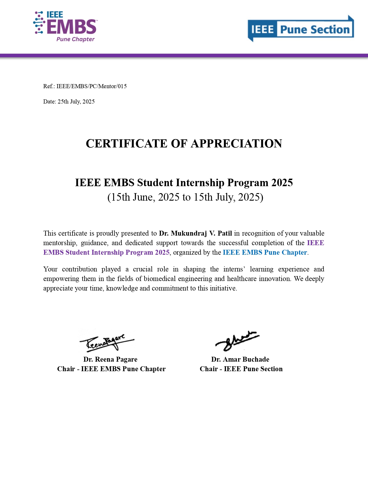 1.IEEEAppreciationasMentorDr.MukundrajV.Patilpage0001.jpg